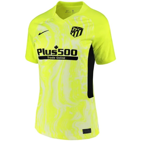 Camiseta Atletico Madrid 3ª Mujer 2020-2021 Verde Fluorescente